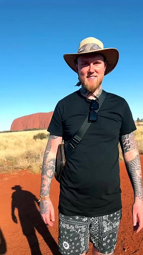 This place is magical #uluru #uluruaustralia #tourism #australia #outback #Aboriginal #FacebookReelsContest #usa #reelsvideo | lukeerwintv