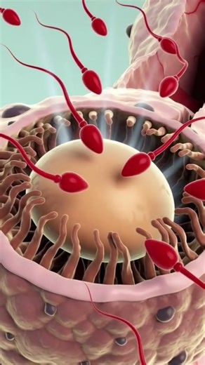 “Ovulation and Fertilization Explained in 3D | Female Reproductive System Animation”