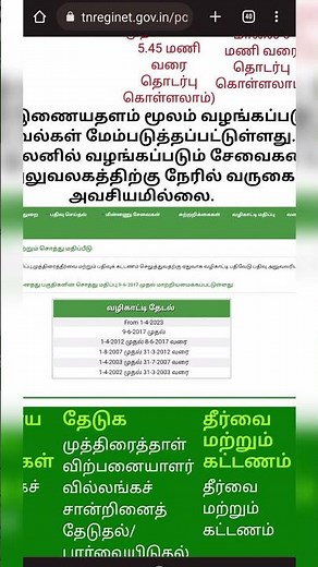Tamilnadu registration department new guideline value released!!!!!!!! #tnreginet