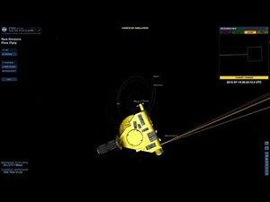 New Horizons Pluto Approach - Flyby Phase Simulation