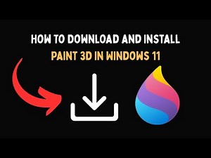 How To Download and Install Paint 3D In Windows 11