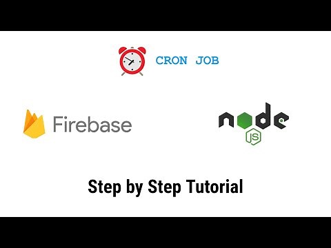 Firebase Schedule Functions | Firebase Cron Job | NodeJS | Step by Step Tutorial