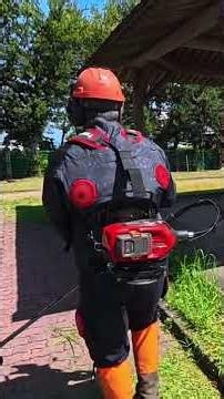 [Weeding] Make it well-made - Japan's first Zenoah backpack-type electric weed trimmer is great #...