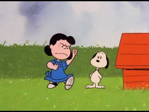 The Easter Beagle Calms A Crabby Lucy Down