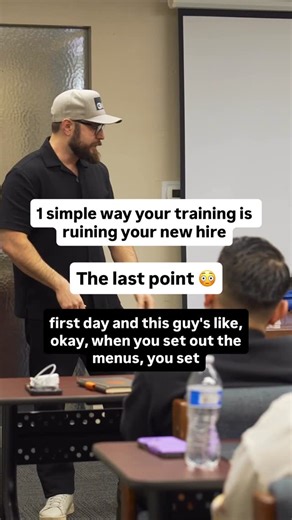 PRESTON LEE on Instagram: "Training program for restaurants # If you find yourself frustrated with employees not meeting expectations, failing to uphold standards, or being inconsistent— Ask yourself: Did I provide them with the proper training? Did I give them the systems to maintain those expectations?# Did I set them up to deliver consistency at the highest level? Because when diagnosing struggling restaurants, 8 out of 10 times, the issue isn’t the employees- It’s the lack of proper training