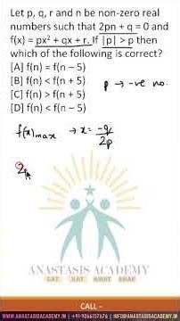 Two Hidden Clues Solve This CAT Quant Question #shorts