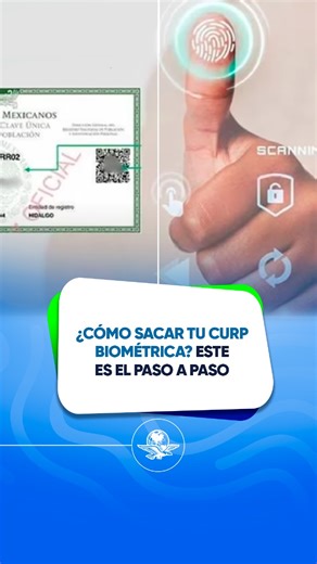 ¿Cómo sacar tu CURP Biométrica? Este es el paso a paso | El Universal Online