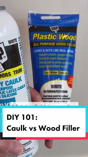 Caulk vs Wood Filler: Which is Best for Your DIY Projects?