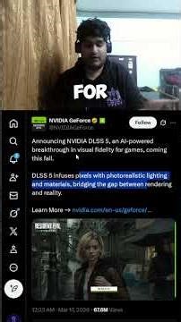 DLSS 5 Is a Disaster… What Is NVIDIA Doing? #gamingcommunity #gaming #gamingnews #breakingnews