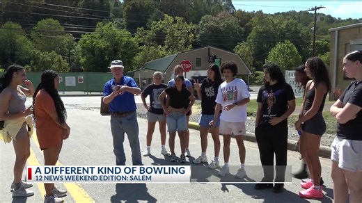 Irish Road Bowling event held on the streets of Salem
