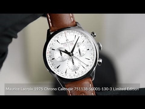 Maurice Lacroix 1975 Chrono Calendar 751138-SS001-130-3 Limited Edition