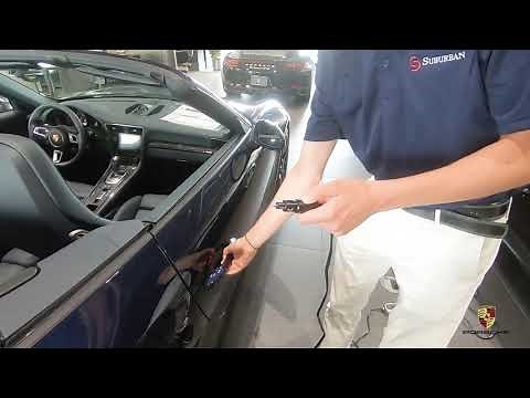 How To: connect Battery Maintainer to your Porsche for winterization.