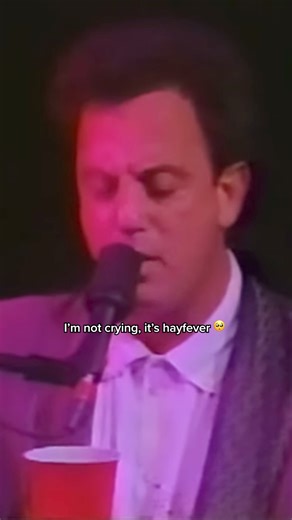 11K views · 284 reactions | I'm not crying, it's just allergies Billy Joel 蠟梁❤️ | Spotlight - Sony Music UK | Facebook