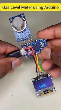 Gas level monitor using arduino and mq5 sensor 🔥🔥