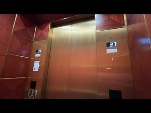 MODDED HIGH-SPEED Otis/TKE high-rise elevators – Bank of America Tower – Downtown, Jacksonville, FL