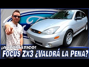 Ford FOCUS ZX3 Automático! | Compramos este deportivo viejón y Nos sorprendió a sus 20 años de uso!