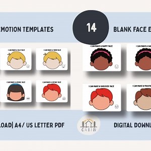 Emotions Playdough Mats: Feelings Faces Activity (A4 PDF Digital Download) - Etsy Australia
