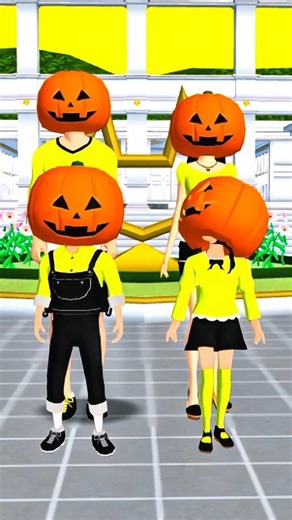 Sibotak _ Mio Chased by Zombie in Sakura City_ _ Sakura School Simulator _sss _sakuragame _shorts