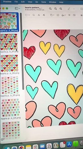 8 seamless patterns in ONE click… 🤯