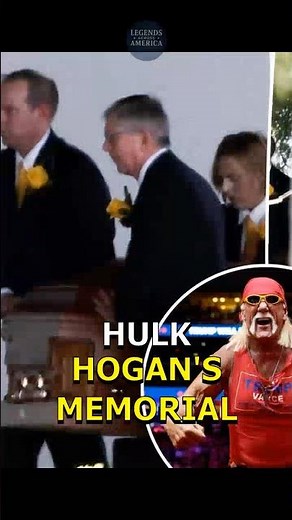 WWE legend Hulk Hogan honored at emotional memorial service in Florida
