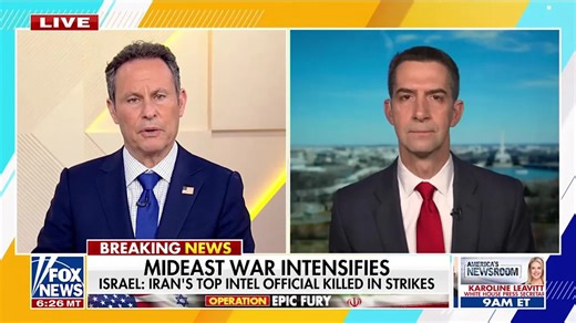 Sen. Tom Cotton blasts media, defends operations against Iranian threats