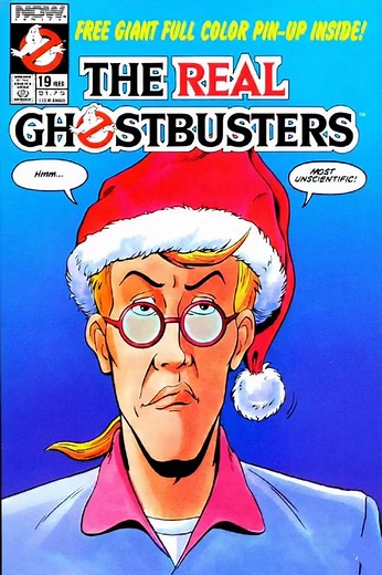 😆🤓🎅 Egon con toda la actitud! #cazafantasmas #realghostbusters #vintagecomics #Christmas #navidad | Ghostbusters Mexico