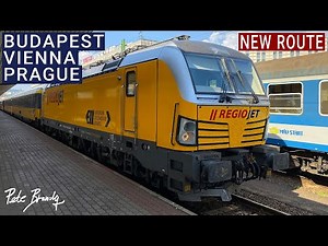 TRIP REPORT | RegioJet | Budapest - Prague (new route) | Relax Class