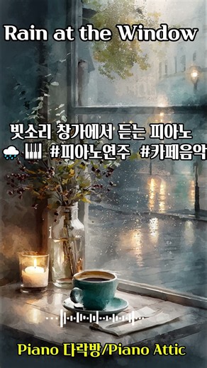 EP011 가을비🎹│피아노 연주곡 │공부·일할때·카페·빗소리·집중│광고없음 🎹│Piano Instrumental │ Study·Work·Café·Rain·Sleep