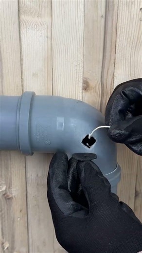 Quick PVC Pipe Repair #easy #pipe #fixing #trick