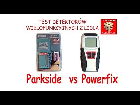 Lidl Multifunction Detectors Test PARKSIDE vs POWERFIX Multi Detector TEST