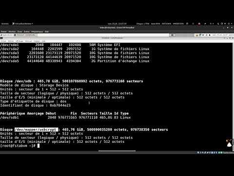Chiffrer un disque dur sous Linux avec cryptsetup !