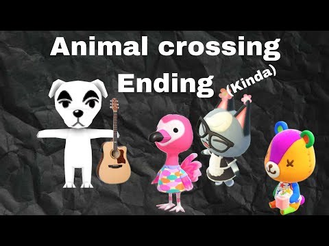 Animal crossing end cutscene (full clip)