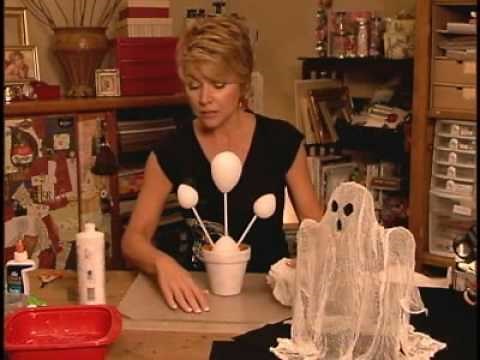 Halloween Ghost Centerpiece