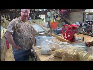 DIY Sieve for corn meal, grits and flour.