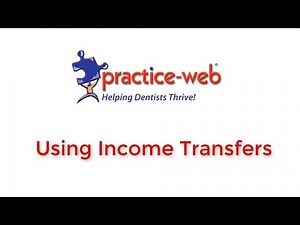 Practice-Web: Using Income Transfers