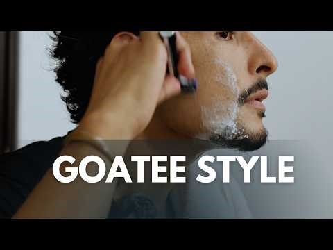 Goatee: How I Shave , Trim, and Style My Facial Hair - Full Shaving Routine