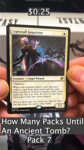 How Many Packs Until We Open an Ancient Tomb? Pack 7 | Magic the Gathering Edge of Eternities | #mtg