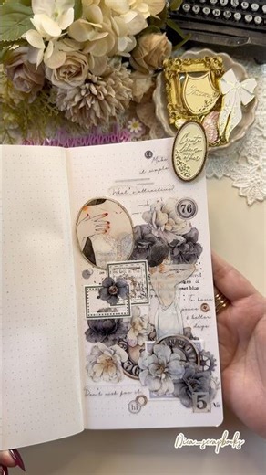 Sweet vibe ✨ #scrapbooking #journalwithme #journaling #papercrafts