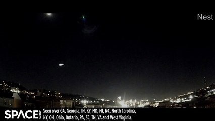 Huge Fireball Streaks Across Skies Seen Over Numerous US States And Canada