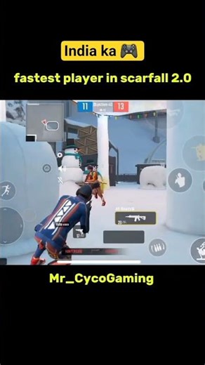 scarfall 2.0 fastest player 4 finger claw #scarfall #pubgmobile