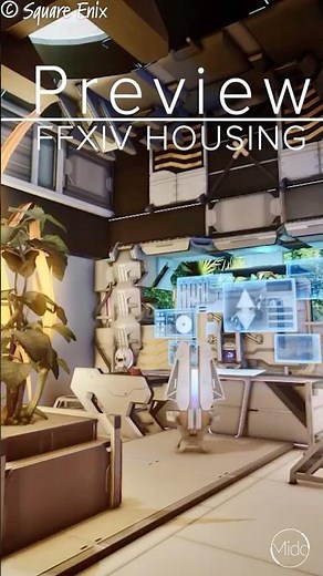 FFXIV Housing Ideas - The Lab (preview) #ff14housing #ff14 #ffxiv #ffxivhousing #ffxivshorts #movie