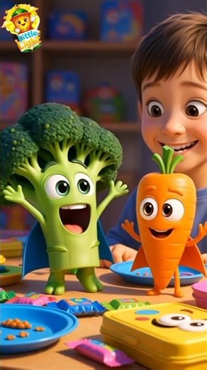 Chips vs Vegetables – Funny Healthy Kids Lesson🥦🍟#islamforkids #funny #cartoon