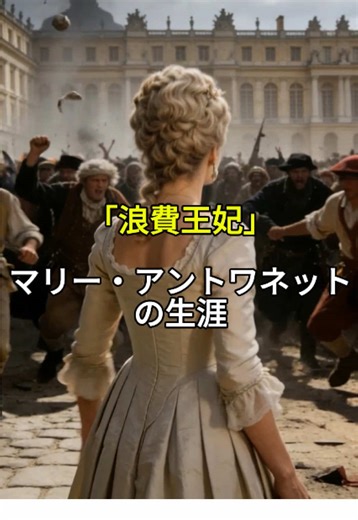 浪費王妃マリー・アントワネットの歴史