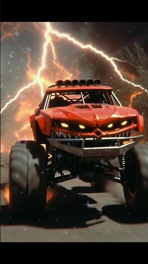 Fire Power Monster Truck 🔥🚛 | Fun Truck Animation Video