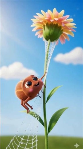 🕷️ Twinkle Tippy Spider | Original Kids Rhyme | Fun & Happy Spider Song for kids