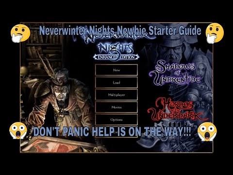 Neverwinter Nights Newbie Starter Guide