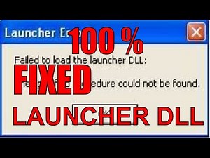 CS GO FAILED TO LOAD THE LAUNCHER DLL (100% FIX)