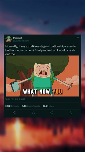 When your ex shows up at the worst time #adventuretime #memes #funny