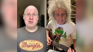 Brian May teams up with Matt Lucas for Baked Potato song