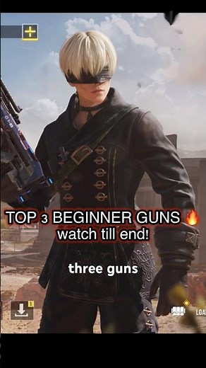 Top 3 Guns Every Beginner MUST Use in COD Mobile!😳🔥